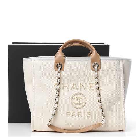 chanel deauville tote bag small ecru|chanel deauville large tote bag.